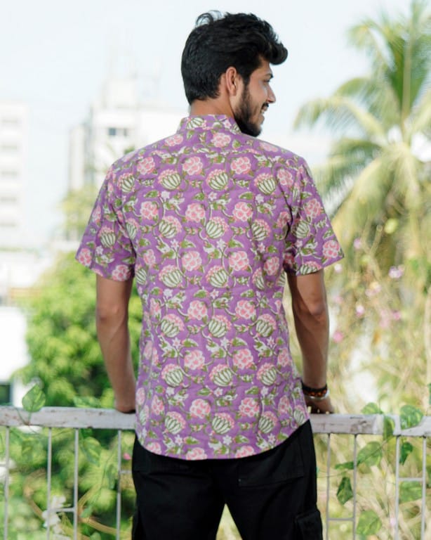 Leafing lavender Shirt