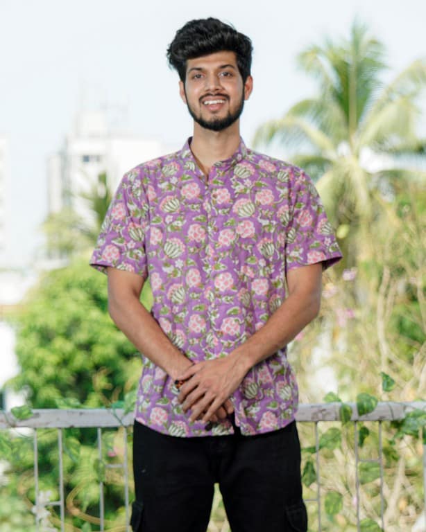 Leafing lavender Shirt