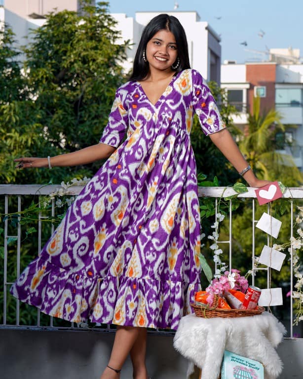 Purple Lisa Dress