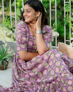 Leafing Lavender Dress