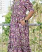 Leafing Lavender Dress
