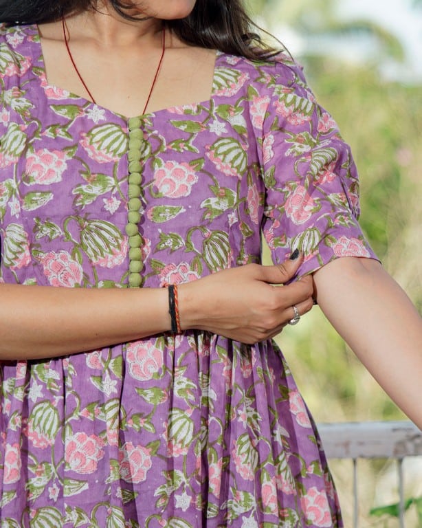 Leafing Lavender Couple Set