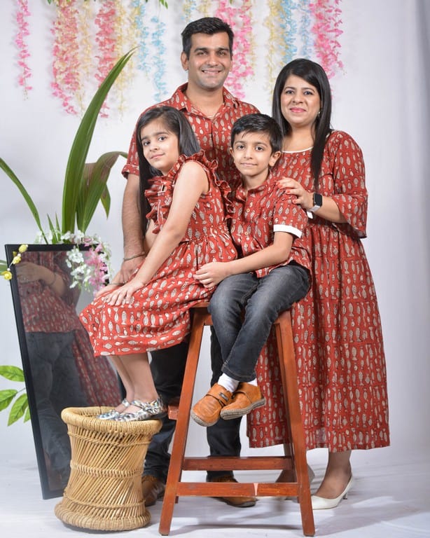 Fish Red Family Set