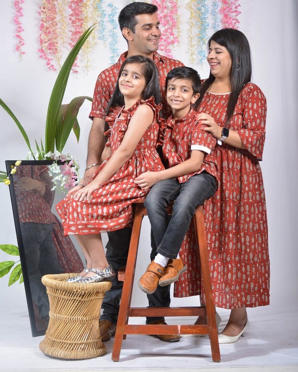 Fish Red Family Set