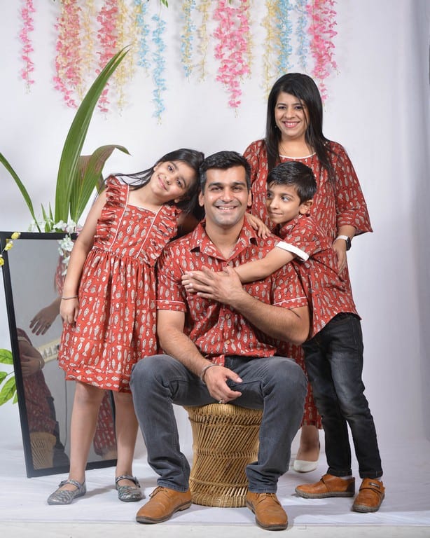 Fish Red Family Set