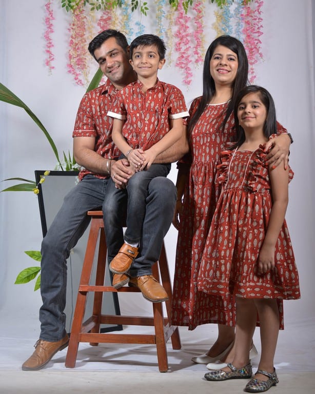 Fish Red Family Set