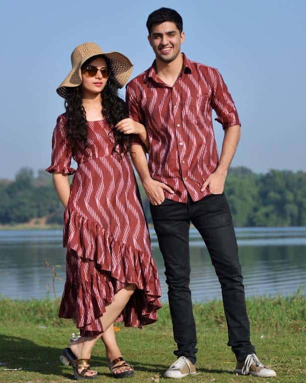 Redwood Senorita Ikat Couple