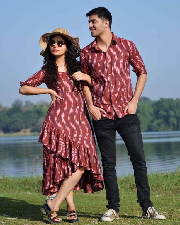 Redwood Senorita Ikat Couple
