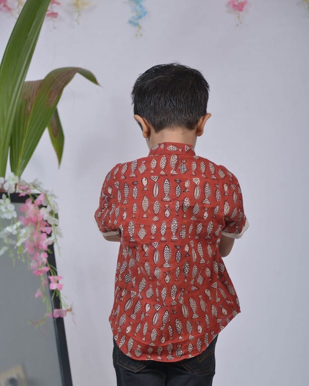 Fish Red Kids Shirt