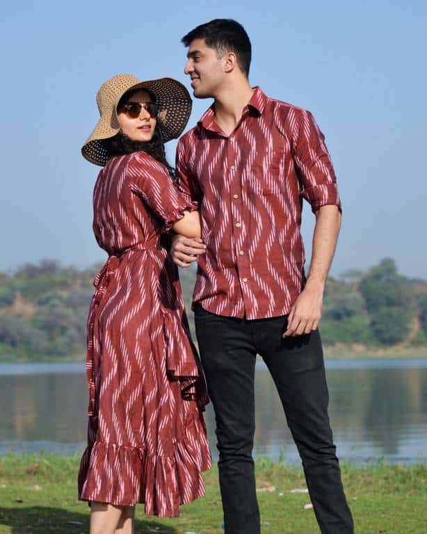Redwood Senorita Ikat Couple