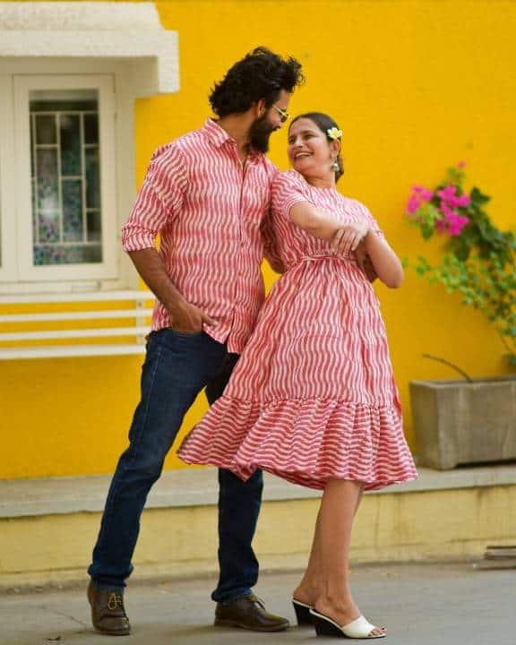 Pink Pinnacle Couple
