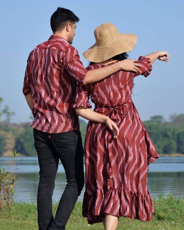 Redwood Senorita Ikat Couple