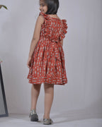 Fish Red  Kid Dress