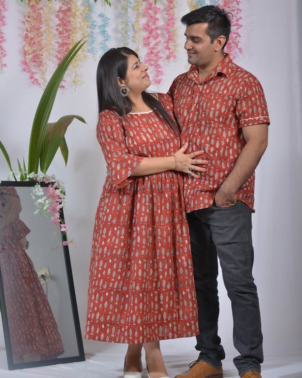 Fish Red Couple Set