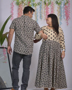 Cinnamon Black Couple Set