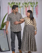 Cinnamon Black Couple Set