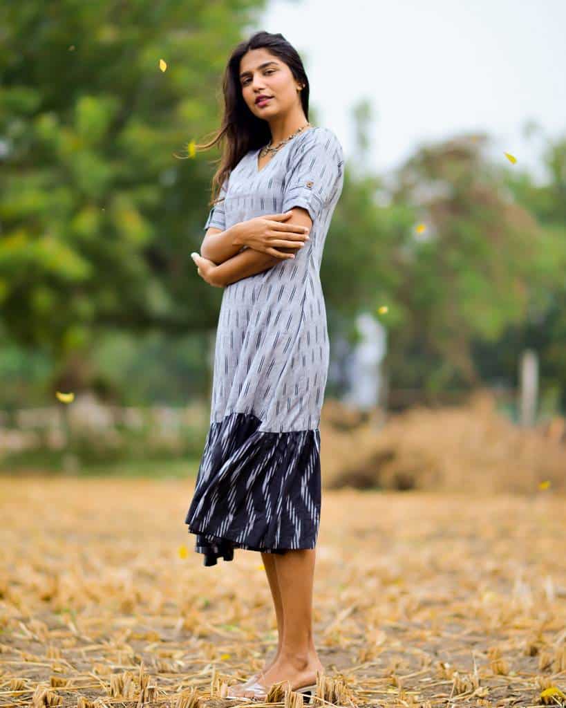 Groovy Grey Dress