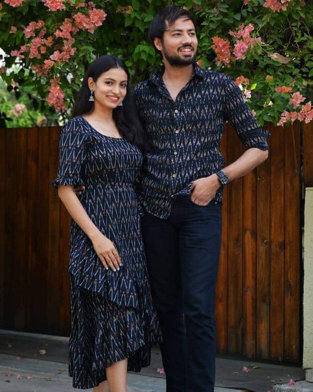 Jazzy Black Senorita Ikat Family
