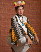Mustard Ikat Co-Ord Set
