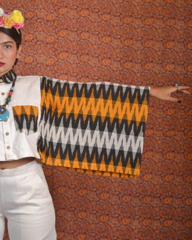Mustard Ikat Co-Ord Set