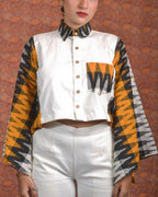 Mustard Ikat Co-Ord Set