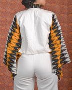 Mustard Ikat Co-Ord Set