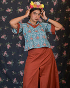 Brick Red Cotton Candy Co-Ord Set