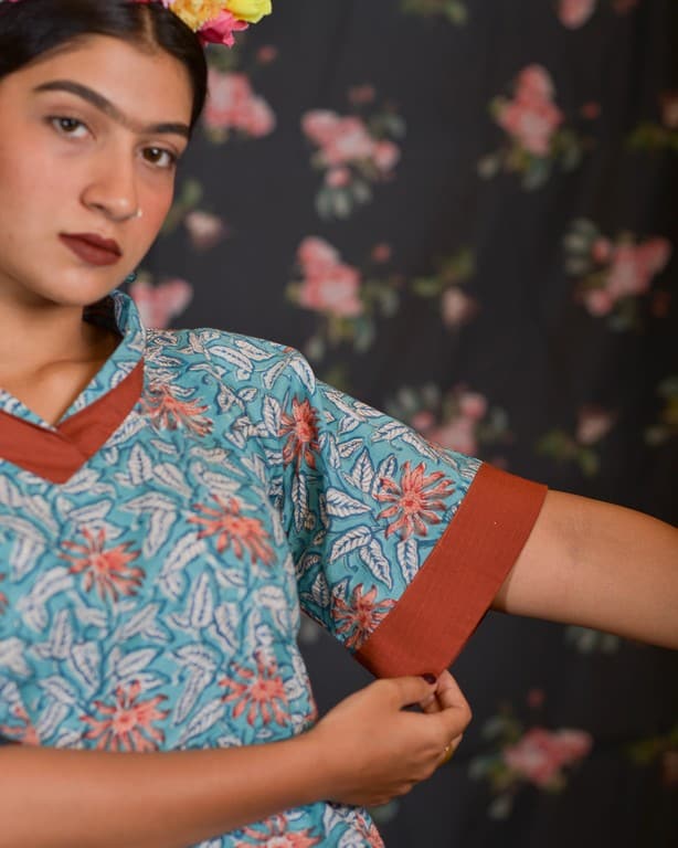 Brick Red Cotton Candy Co-Ord Set