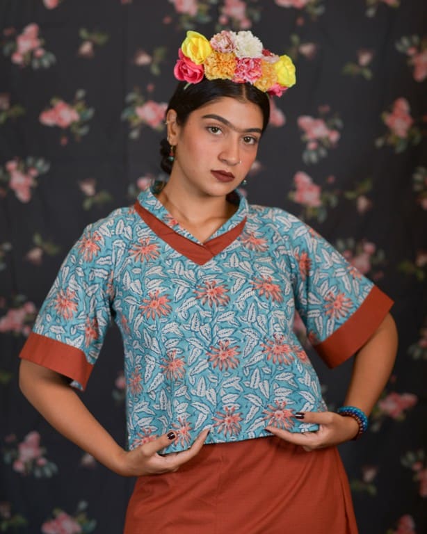 Brick Red Cotton Candy Co-Ord Set