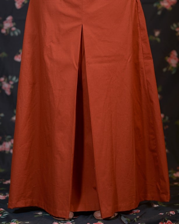 Brick Red Cotton Candy Co-Ord Set
