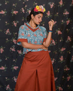 Brick Red Cotton Candy Co-Ord Set