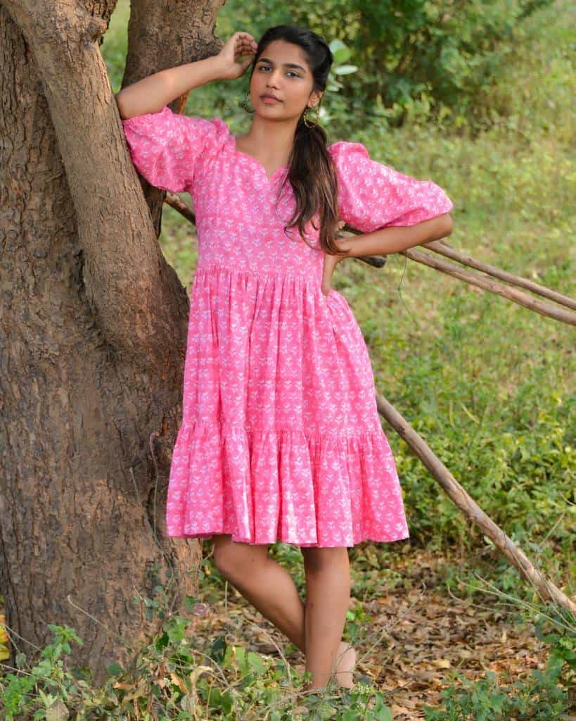 Divine Pink Short Dress