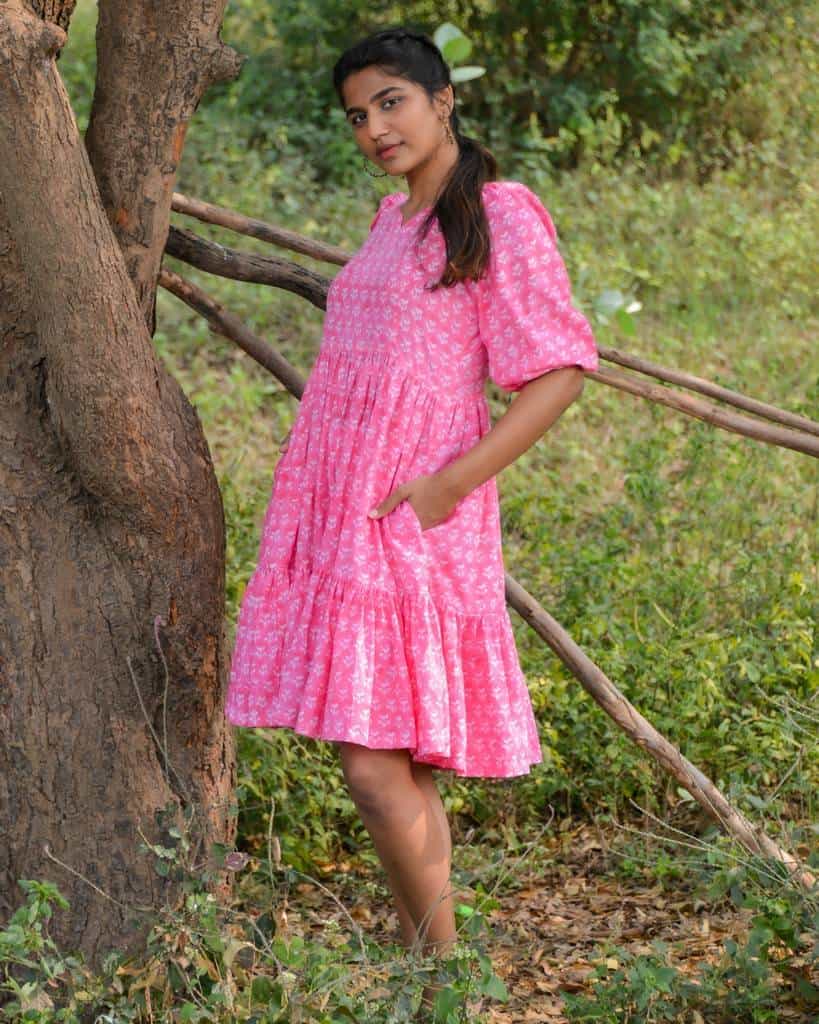Divine Pink Short Dress