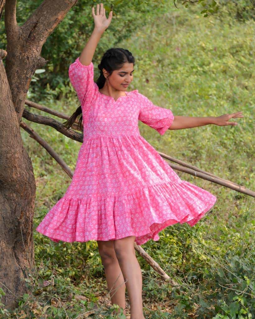 Divine Pink Short Dress