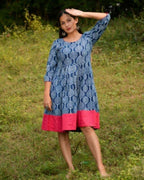 Upbeat Blue Short Dress