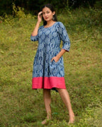 Upbeat Blue Short Dress