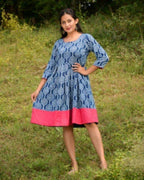 Upbeat Blue Short Dress