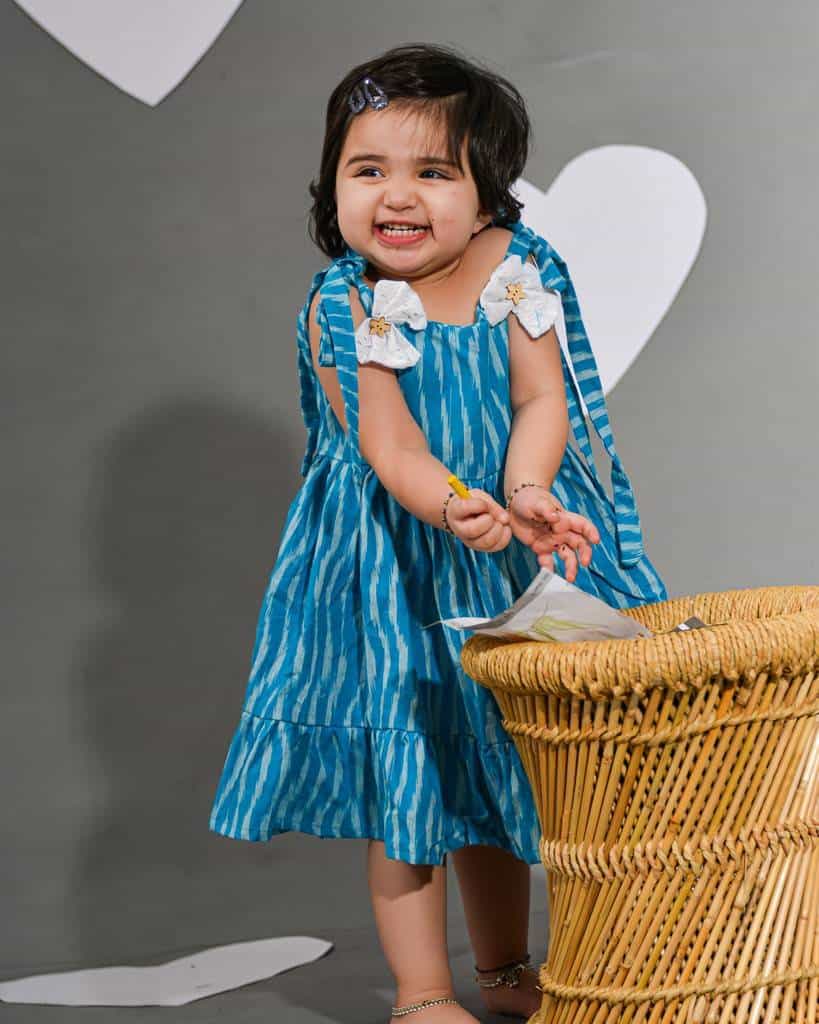 Arctic Waves Kids Dress