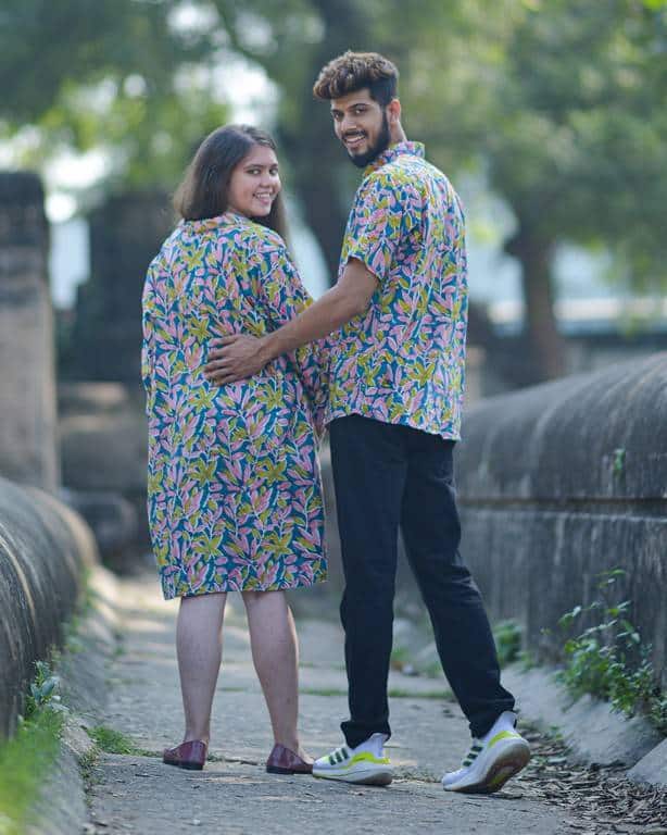 Tulip Vine Shirt Family Set