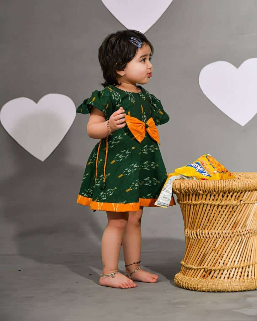 Canopy Green Kids Dress