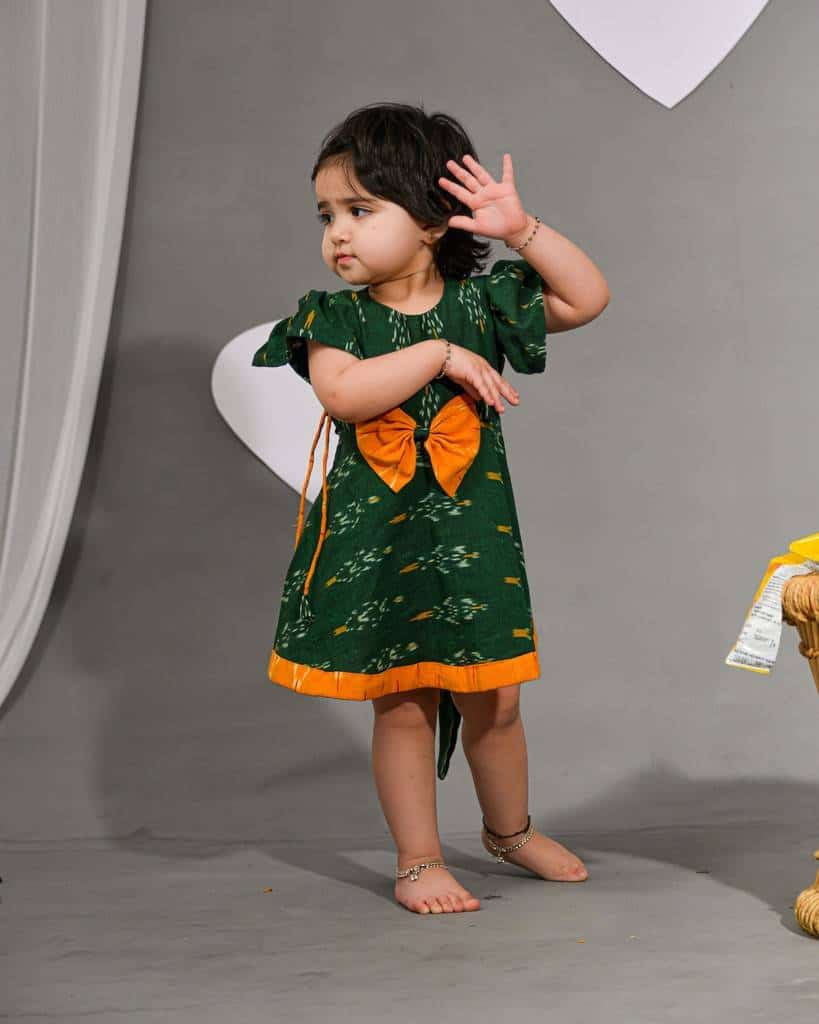 Canopy Green Kids Dress