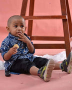 Lollipop Upbeat Blue Kids Shirt