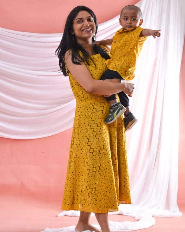 Sunbeam Yellow Cutwork Family