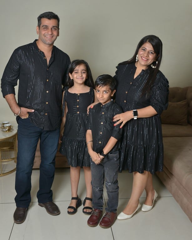 Starry Black Family Set