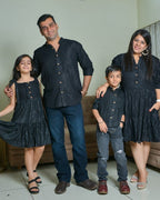 Starry Black Family Set