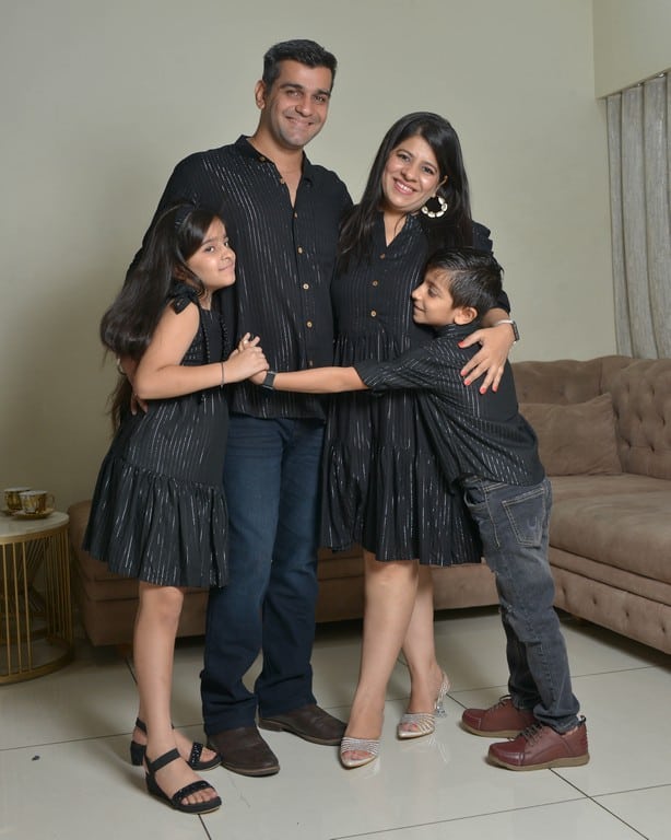 Starry Black Family Set