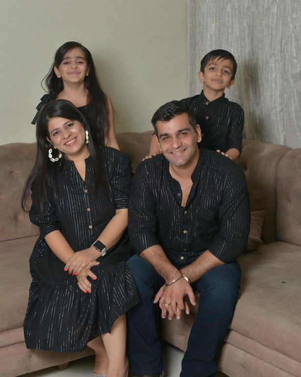 Starry Black Family Set
