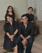 Starry Black Family Set