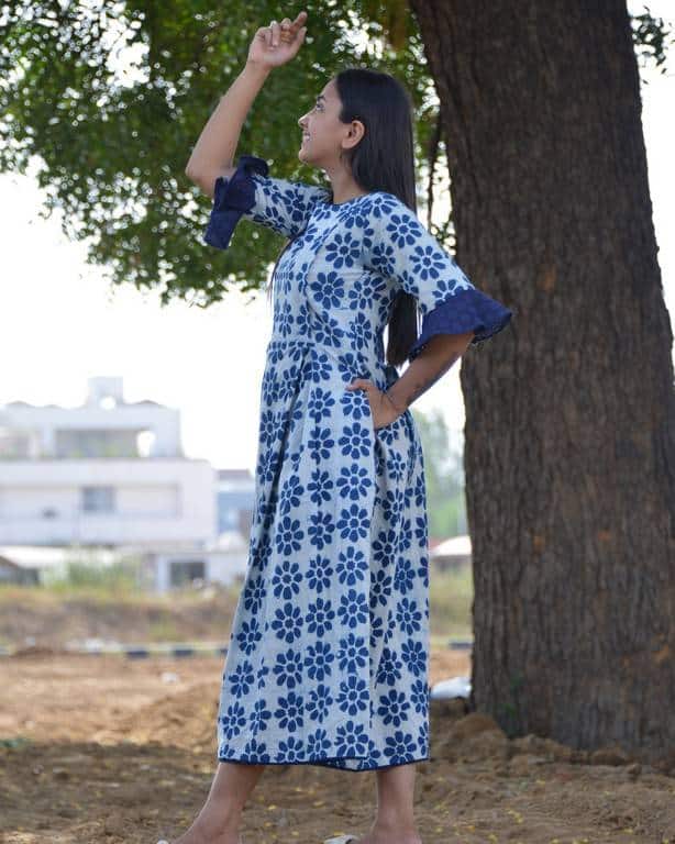 Aries Dappled Nursing Dress