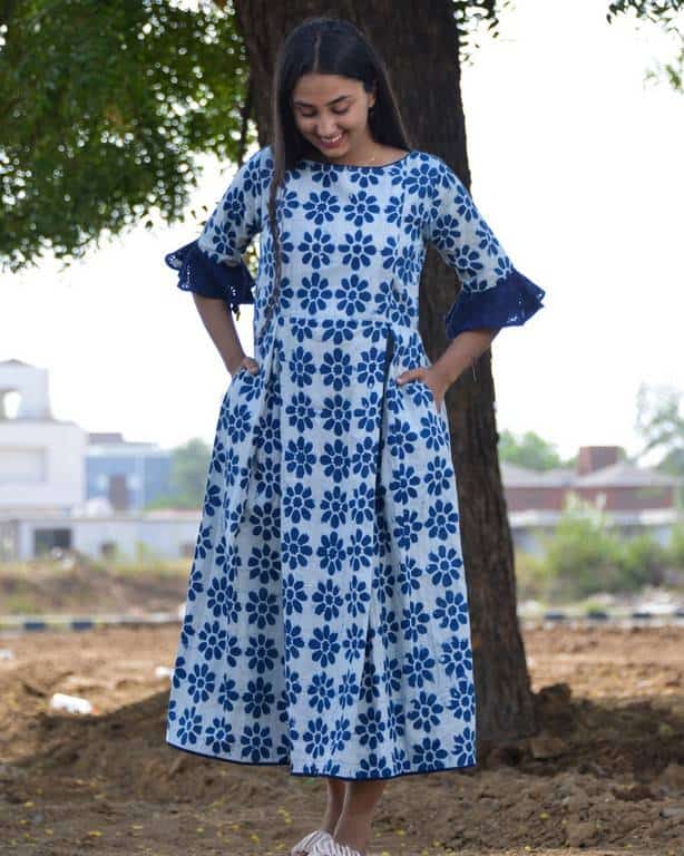 Aries Dappled Nursing Dress